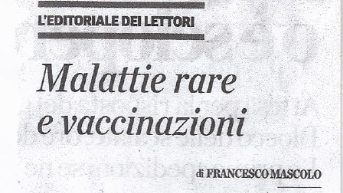 Vaccini e disturbi - malattie rare e vaccinazioni